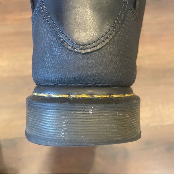 Dr. Martens Men's Earlstoke Black Steel Toe Work Boots Size 13 - Picture 16 of 16